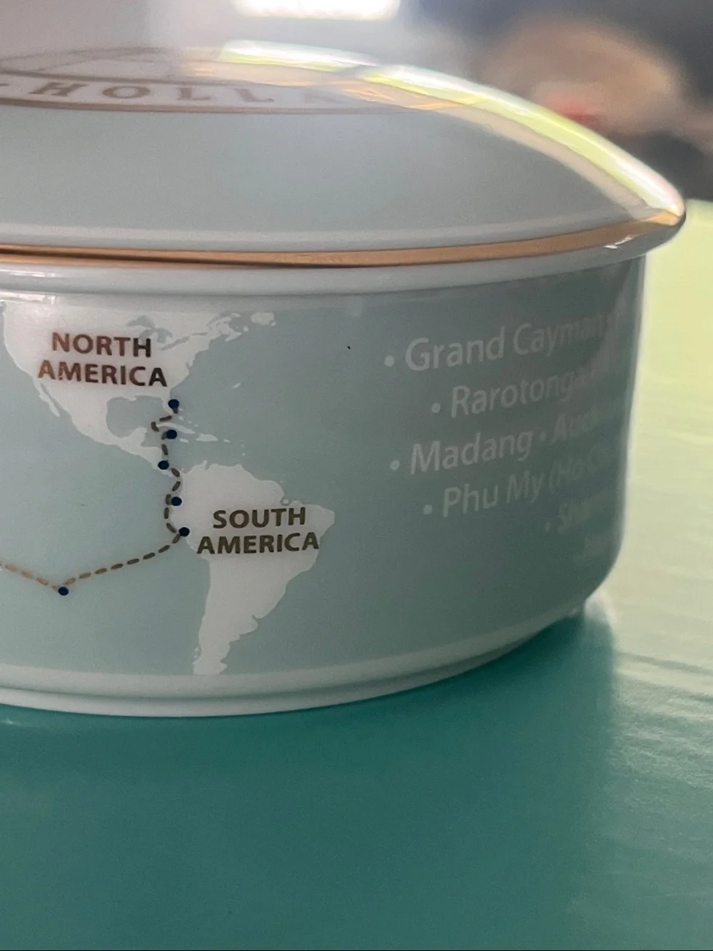 Tiffany & Co. Trinket Box Japan 2011 Holland America line